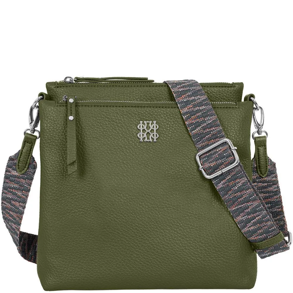 Tσάντα χιαστί σε συνθετικό υλικό Blossom