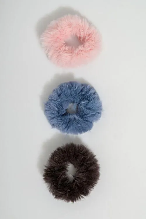 Σετ 3 scrunchies