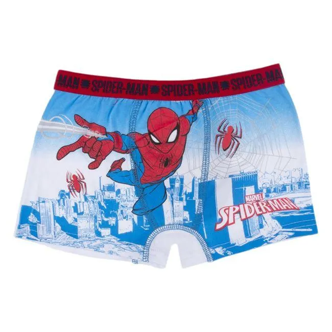Μπόξερ Παιδικό Λευκό Spiderman
