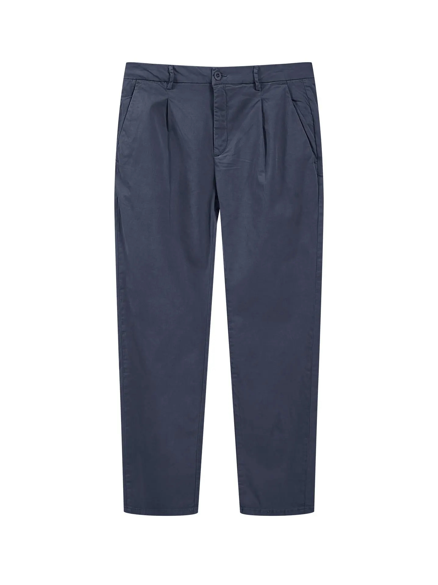 Ανδρικό παντελόνι chino σε σκούρο μπλε