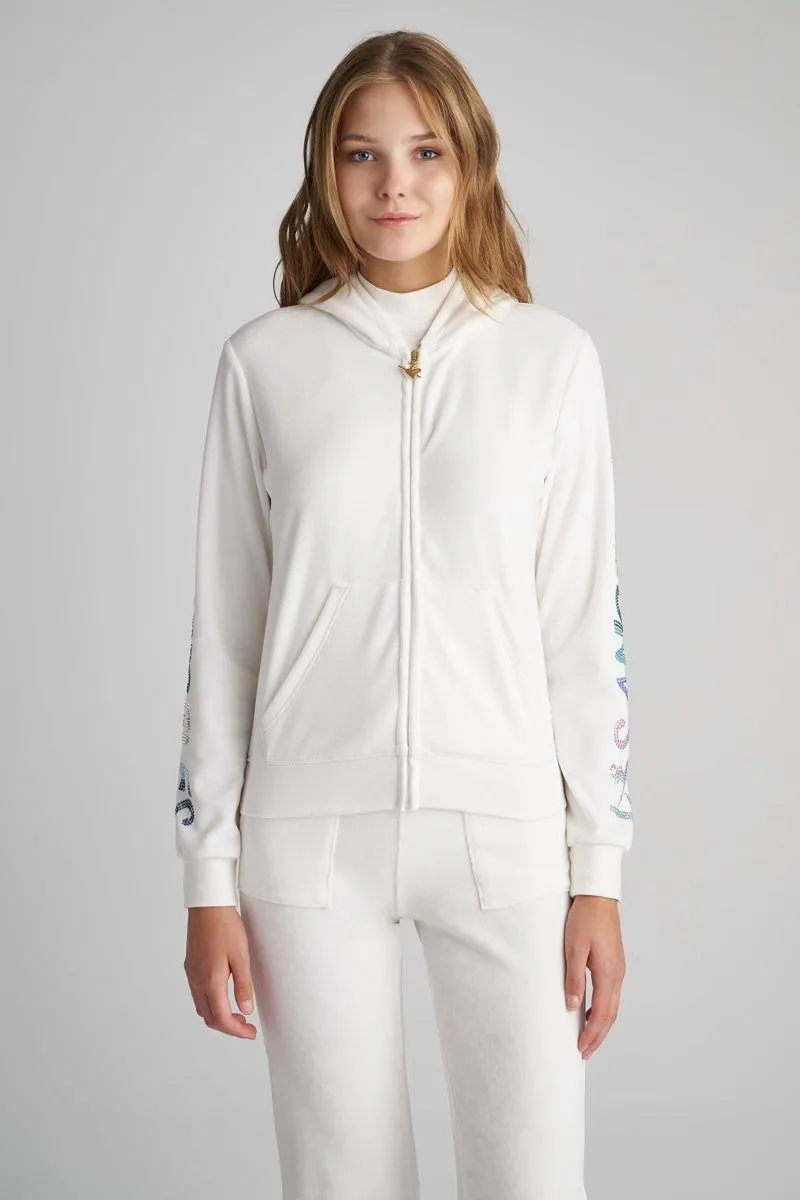 ΒΕΛΟΥΤΕ ΖΑΚΕΤΑ ΜΕ ΠΟΛΥΧΡΩΜΑ ΣΤΡΑΣ ΣΤΑ ΜΑΝΙΚΙΑ