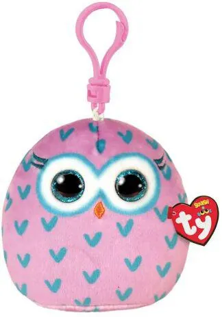 Λούτρινο Squishy Beanies Κλιπ Κουκουβάγια (1607-39573)