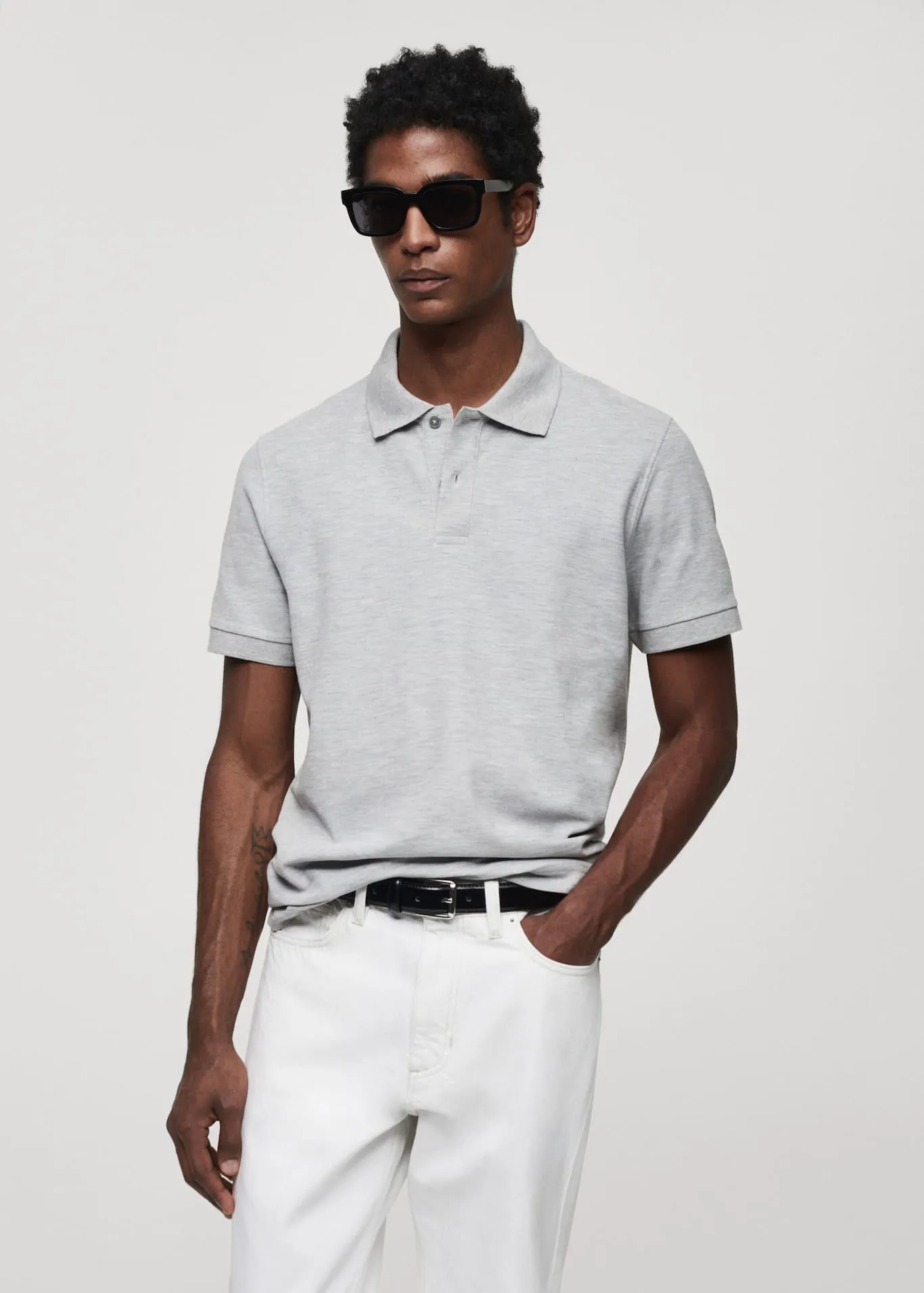 Polo 100% algodón pique