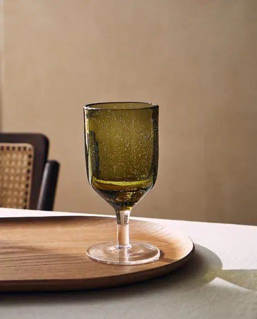 ΓΥΑΛΙΝΟ ΚΟΛΩΝΑΤΟ ΠΟΤΗΡΙ ΜΕ ΟΨΗ ΦΥΣΑΛΙΔΑΣ