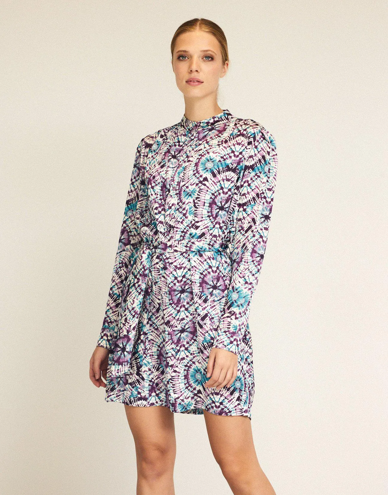 Μίνι εμπριμέ φόρεμα