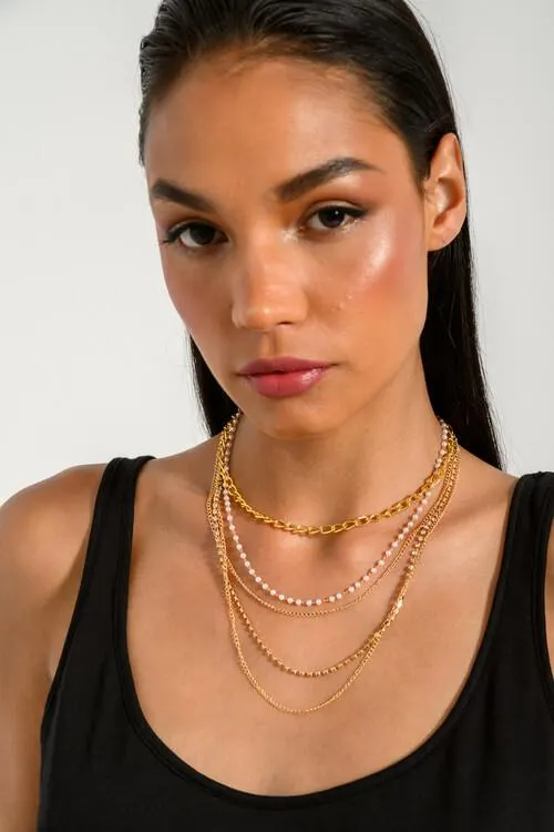 Κολιέ με αλυσίδες