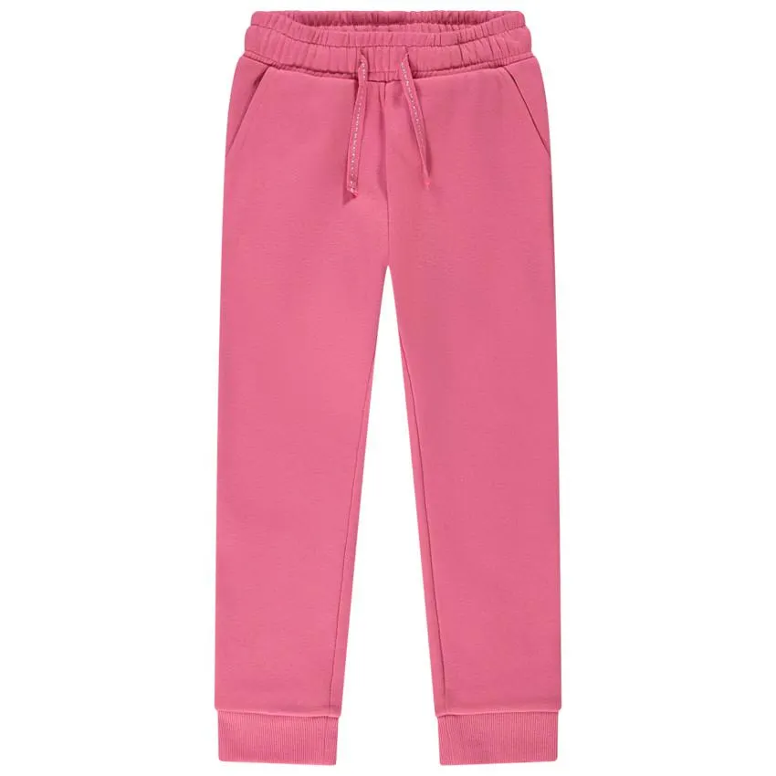 Jogging en molleton uni pour fille