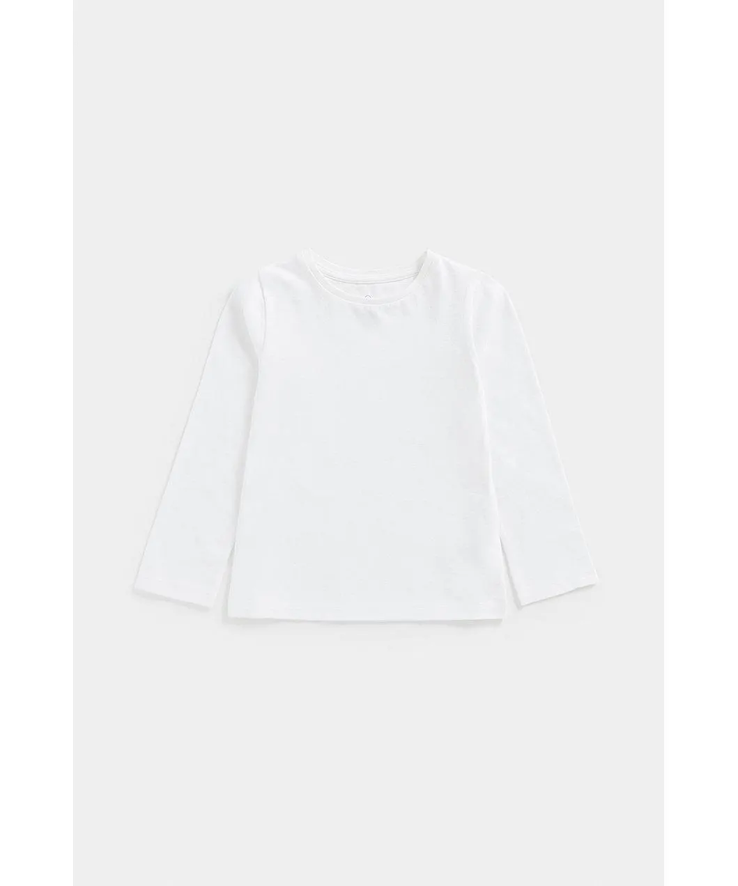 λευκή μακρυμάνικη μπλούζα