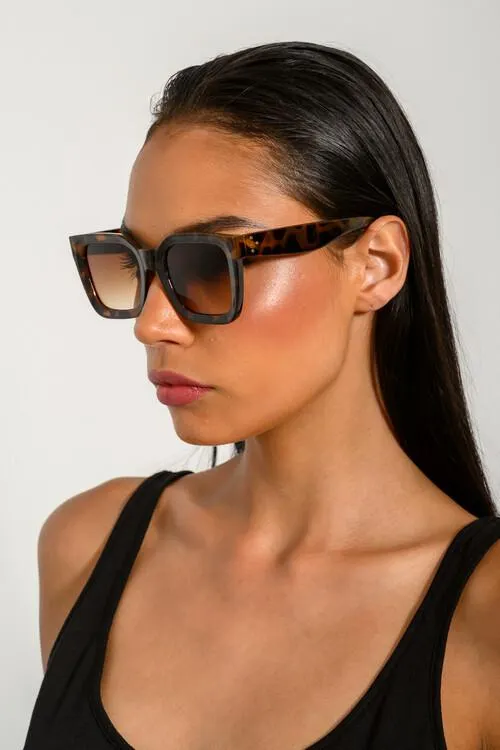 Τετράγωνα γυαλιά ηλίου ταρταρούγα