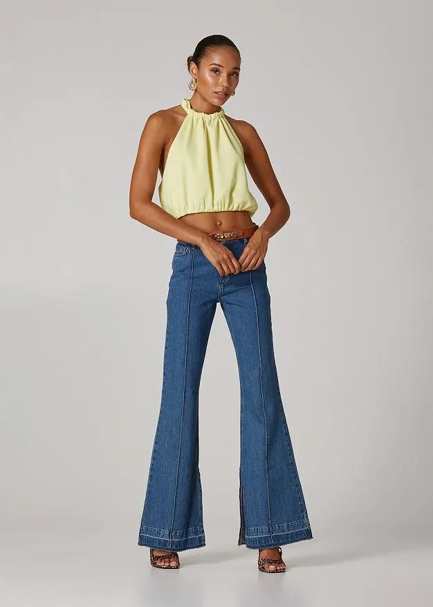 Τοπ με δέσιμο στο λαιμό