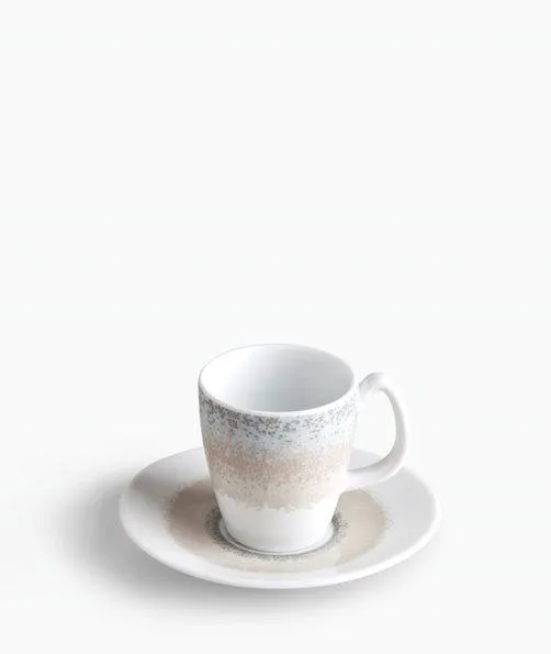 Apeiron Beige Coffee Cup & Saucer 100ml