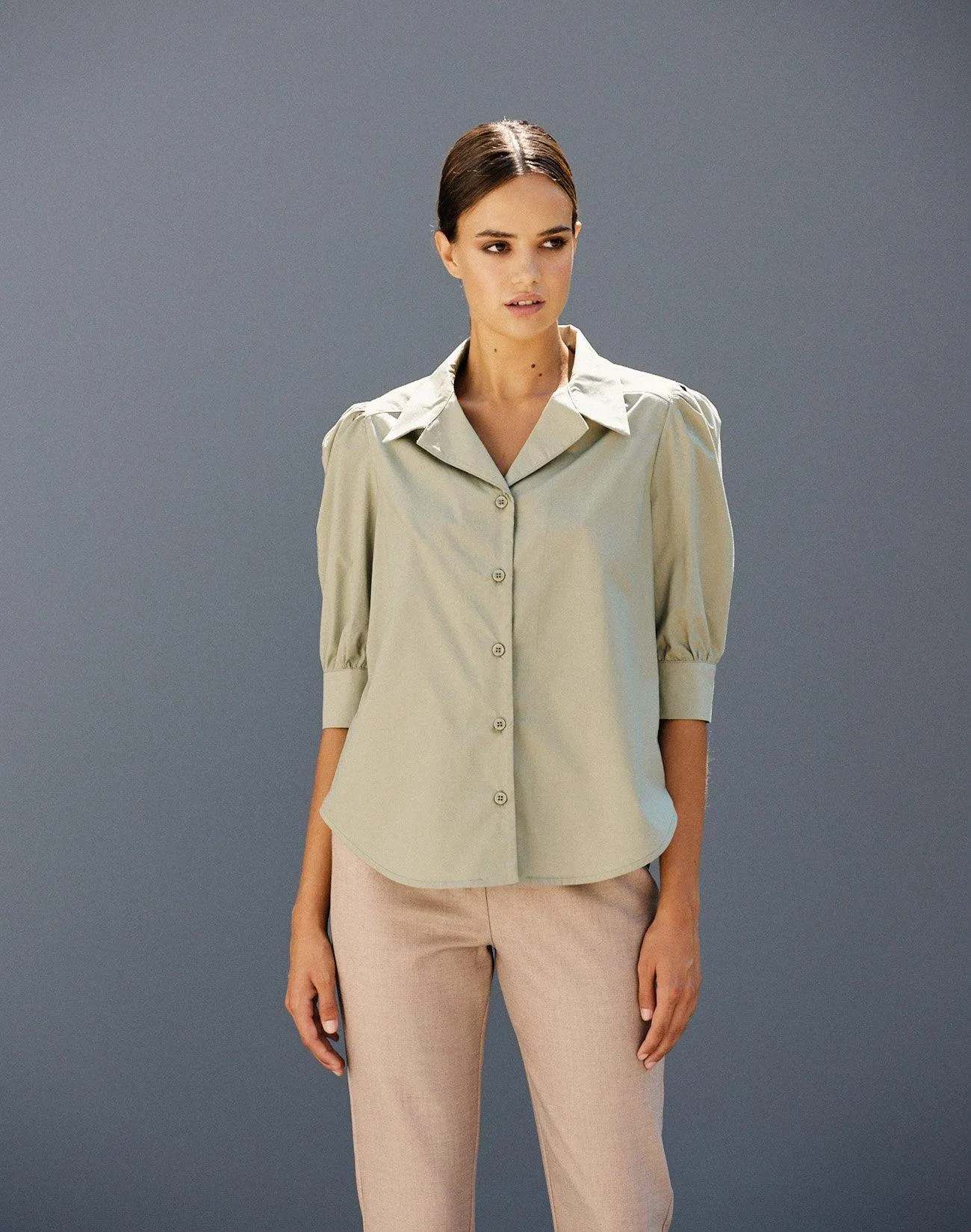 Πουκάμισο ποπλίνα