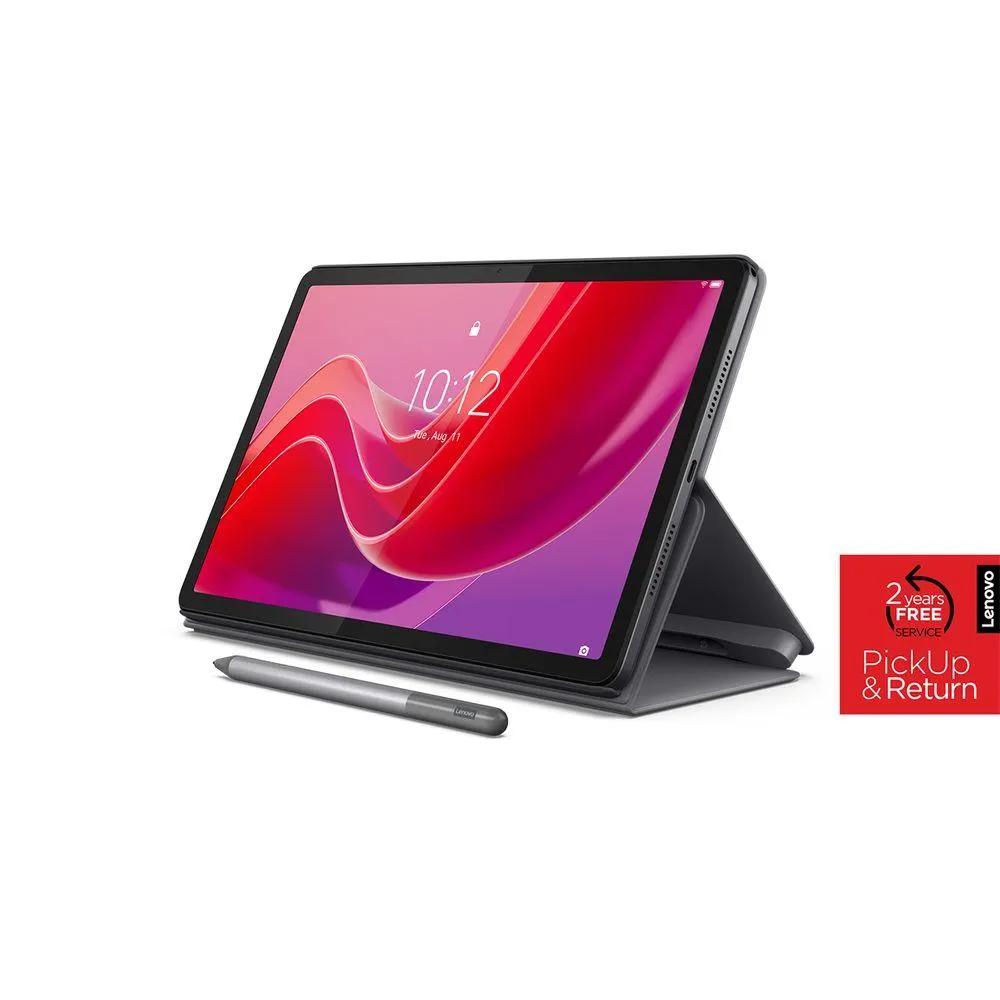 Lenovo Tab M11 4GB/128GB WiFi Grey & Pen & Folio Case Tablet