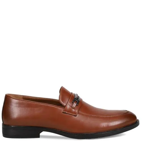 Καφέ ανδρικό loafer 100003704-012