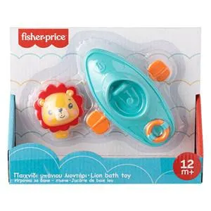 Βρεφικό Παιχνίδι Μπάνιου Βάρκα με Λιονταράκι - Fisher Price