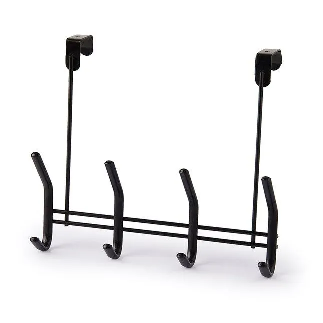 Κρεμάστρα πόρτας 28x5x25 εκ. 8 θέσεων μεταλλική