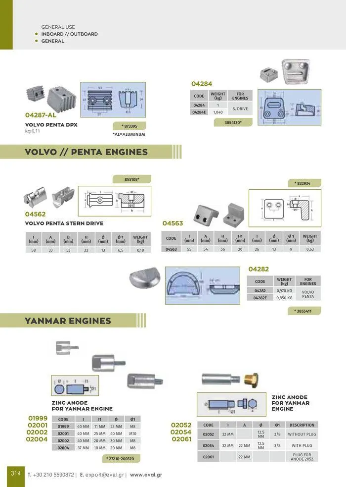 Φυλλάδιο προσφορών General catalogue από 8 Ιανουαρίου έως 30 Ιουνίου 2024 - Σελίδα 316