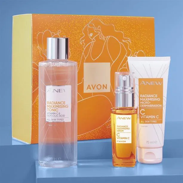 Σετ Δώρου με Απαραίτητα Προϊόντα ANEW Vitamin C.