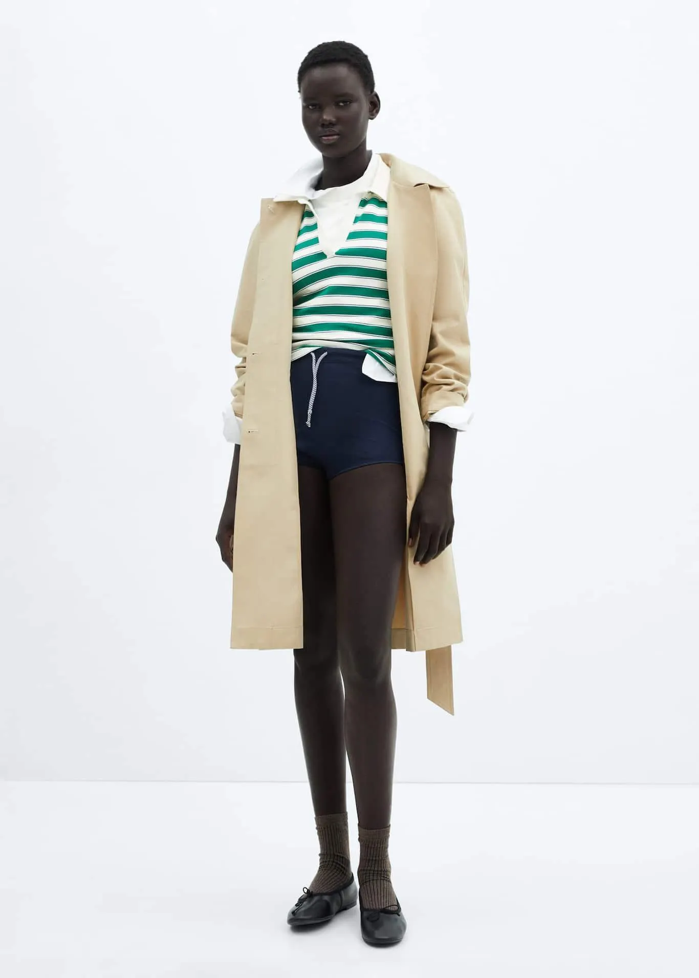 Πόλο γιακάς V ριγέ