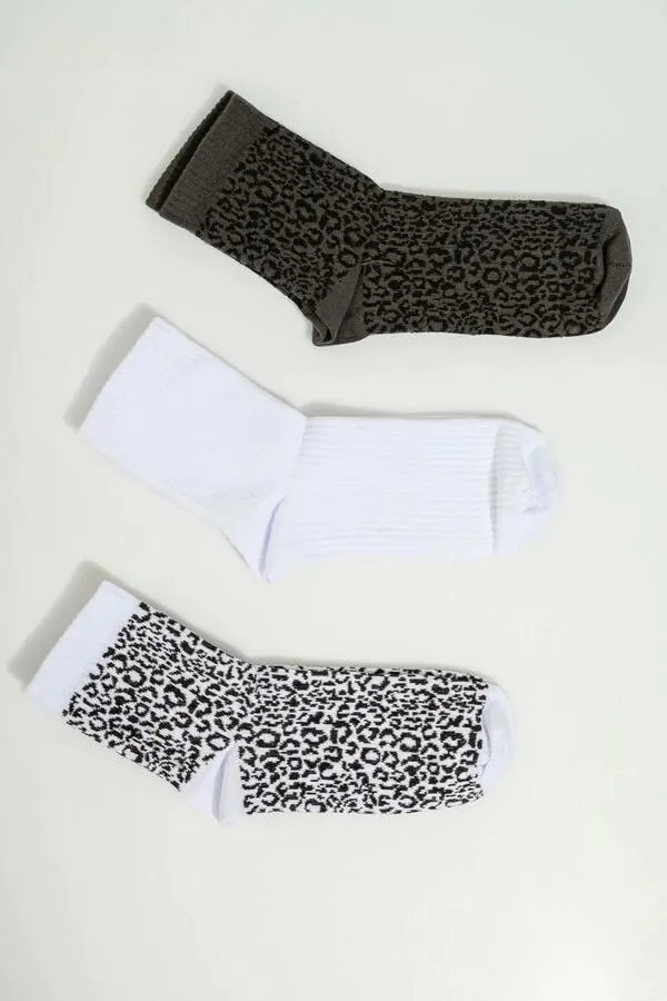 Σετ με 3 ζεύγη κάλτσες