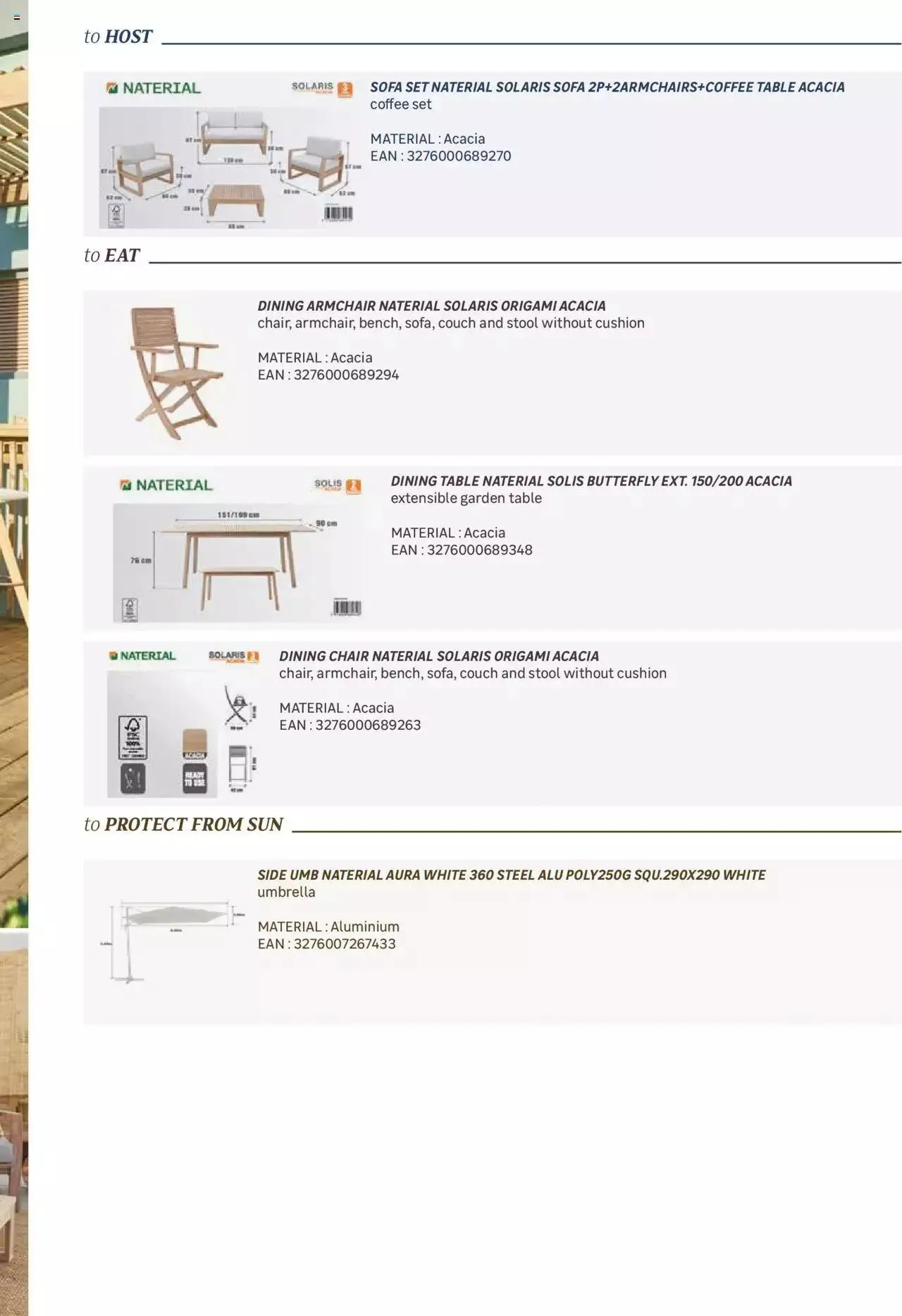 Φυλλάδιο προσφορών Leroy Merlin - Κατάλογος Naterial από 1 Αυγούστου έως 31 Δεκεμβρίου 2023 - Σελίδα 147