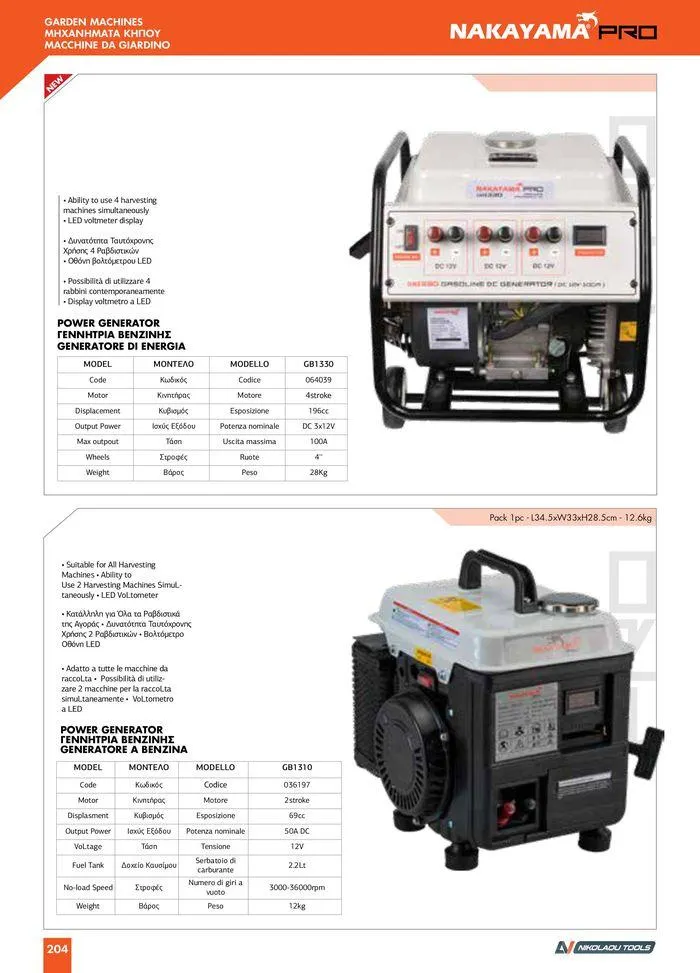 Φυλλάδιο προσφορών κατάλογος 2023 -2024 από 15 Νοεμβρίου έως 31 Δεκεμβρίου 2024 - Σελίδα 206
