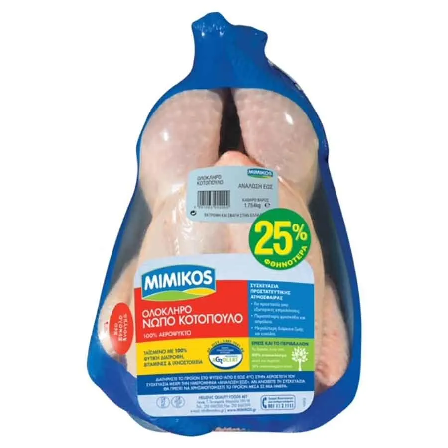 Mimikos Κοτόπουλο Νωπό 65% (-25% Φθηνότερα)