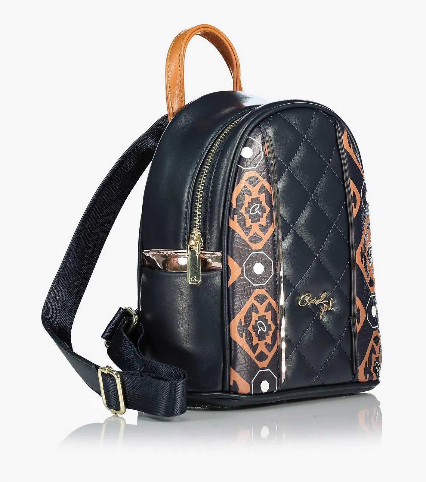 ΣΑΚΙΔΙΟ ΓΙΑ ΚΟΡΙΤΣΙΑ MIRACLE ΚΑΠΙΤΟΝΕ ΜΕ ΓΕΩΜΕΤΡΙΚΑ ΣΧΕΔΙΑ