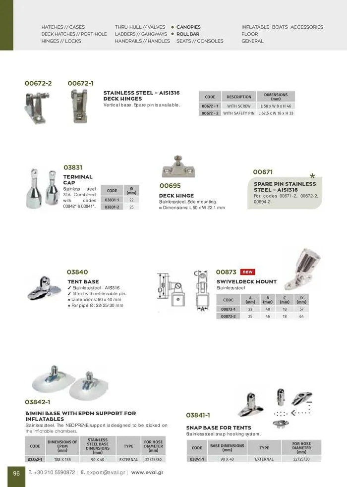 Φυλλάδιο προσφορών General catalogue  από 8 Ιανουαρίου έως 30 Ιουνίου 2024 - Σελίδα 98