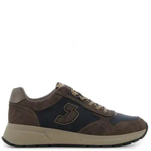 Ανδρικό καφέ sneaker 100000478-012