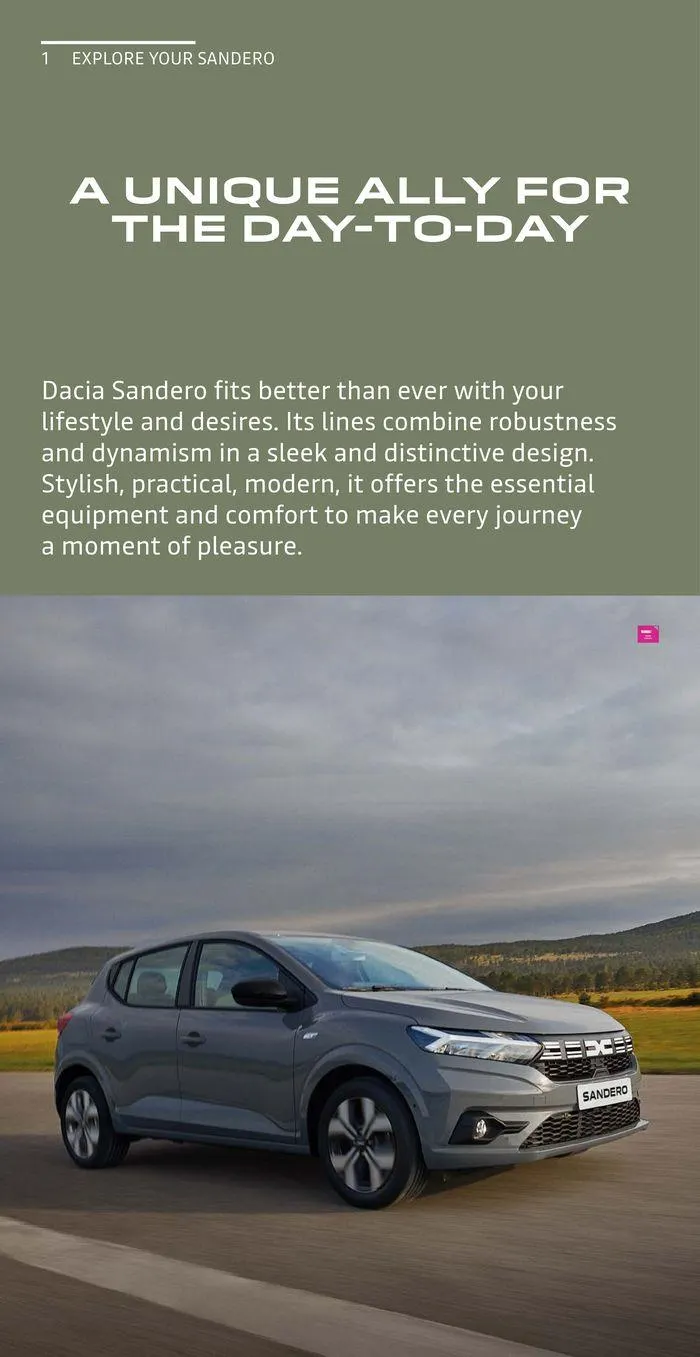 Φυλλάδιο προσφορών SANDERO 2024  από 14 Αυγούστου έως 31 Ιανουαρίου 2025 - Σελίδα 4