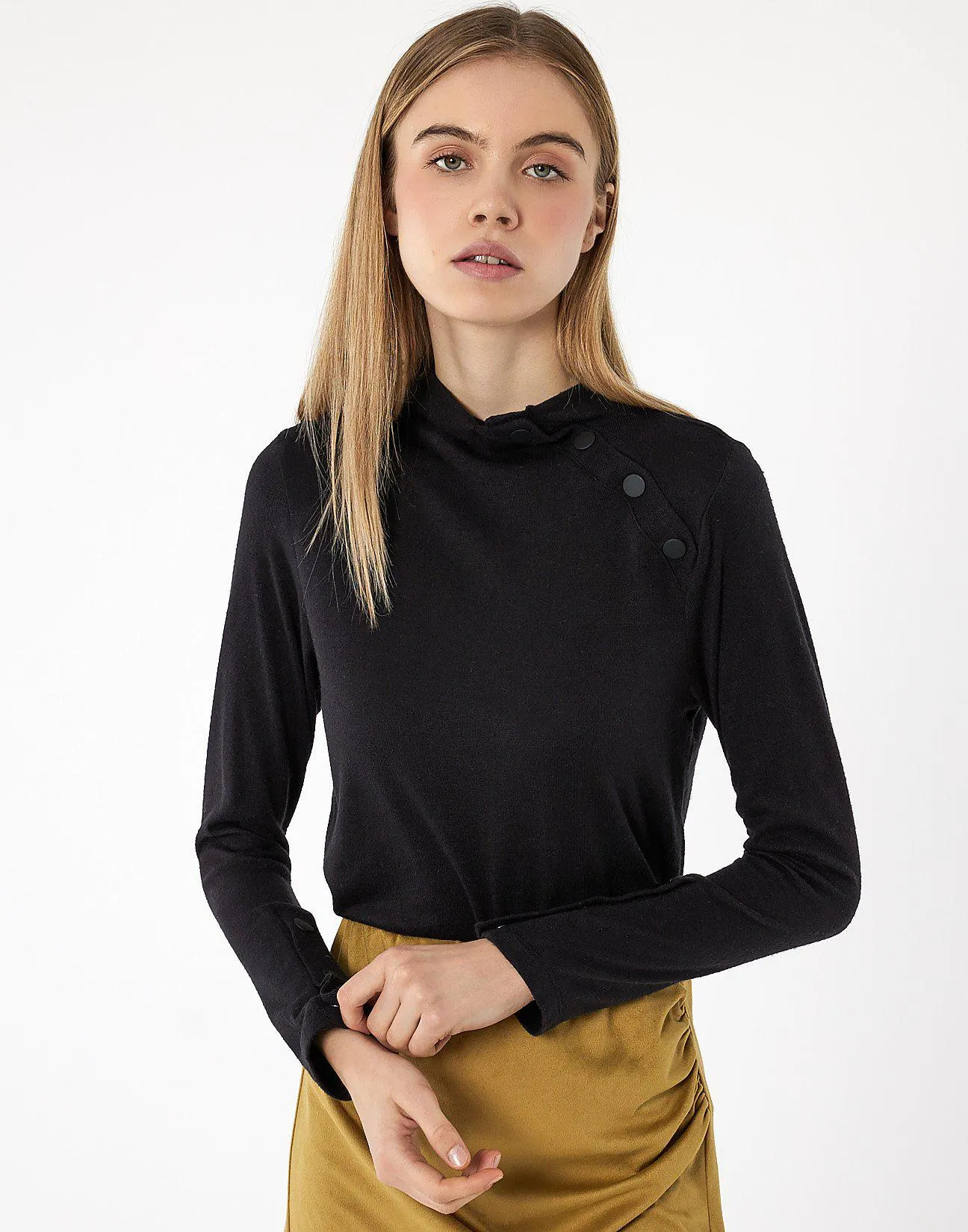 Μπλούζα με κουμπιά