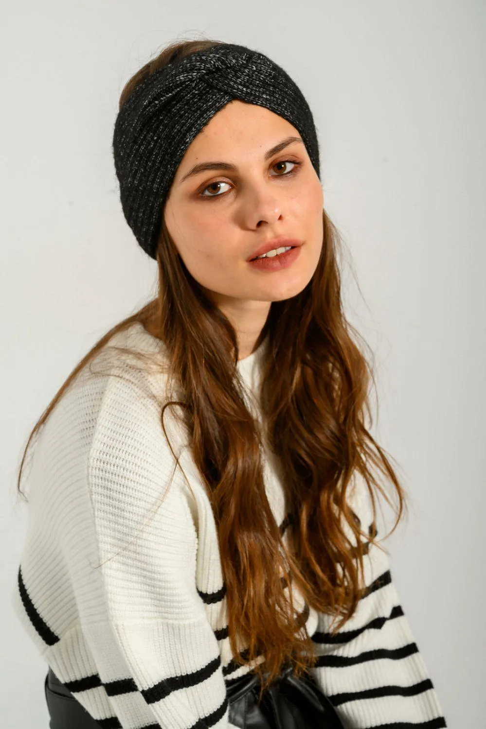 Πλεκτή κορδέλα μαλλιών