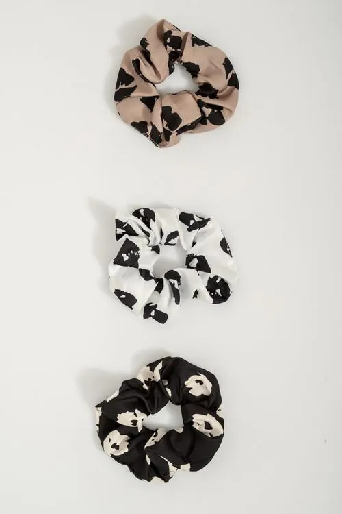Σετ 3 scrunchies
