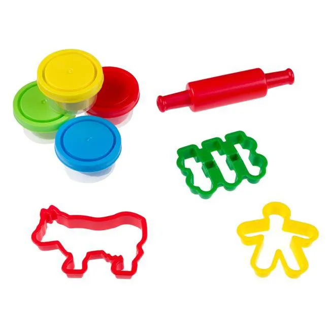 DOH Σετ Πλαστελίνες με Σχέδια 4 x 28g