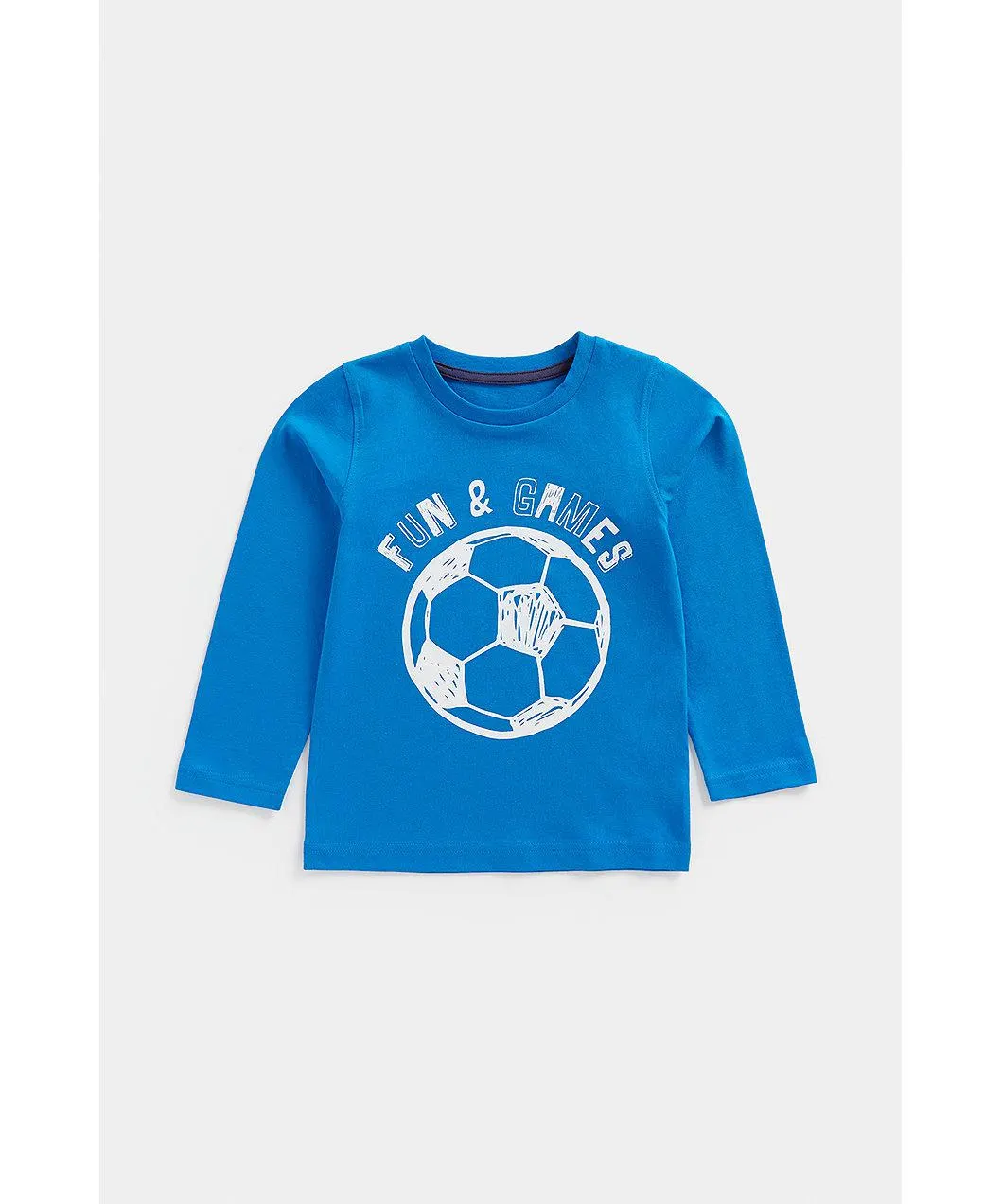 μακρυμάνικη μπλούζα με μπάλα ποδοσφαίρου