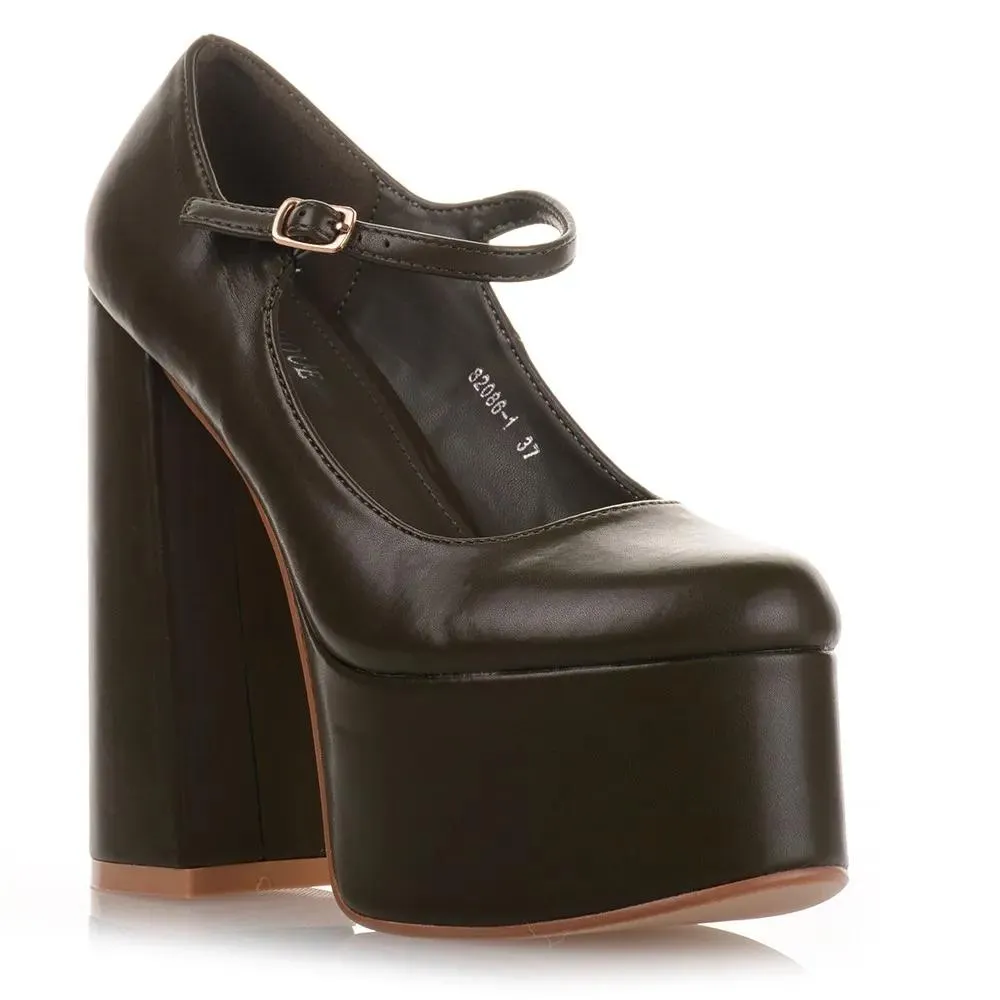 Πράσινες Γόβες με Φιάπα Famous