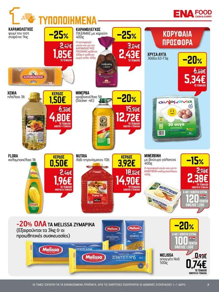 Φυλλάδιο προσφορών 15νθήμερο Έντυπο Προσφορών από 5 Ιουλίου έως 17 Ιουλίου 2024 - Σελίδα 7