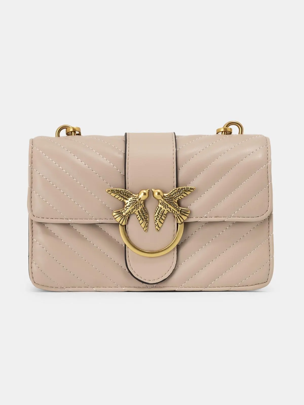 Τσαντάκι φάκελος με μεταλλική λεπτομέρεια & χιαστί αλυσίδα