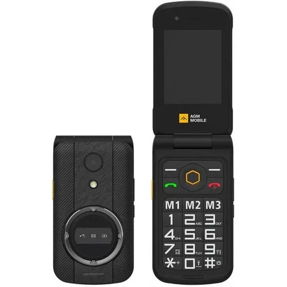 AGM M8 Flip 4G Dual Sim - Black