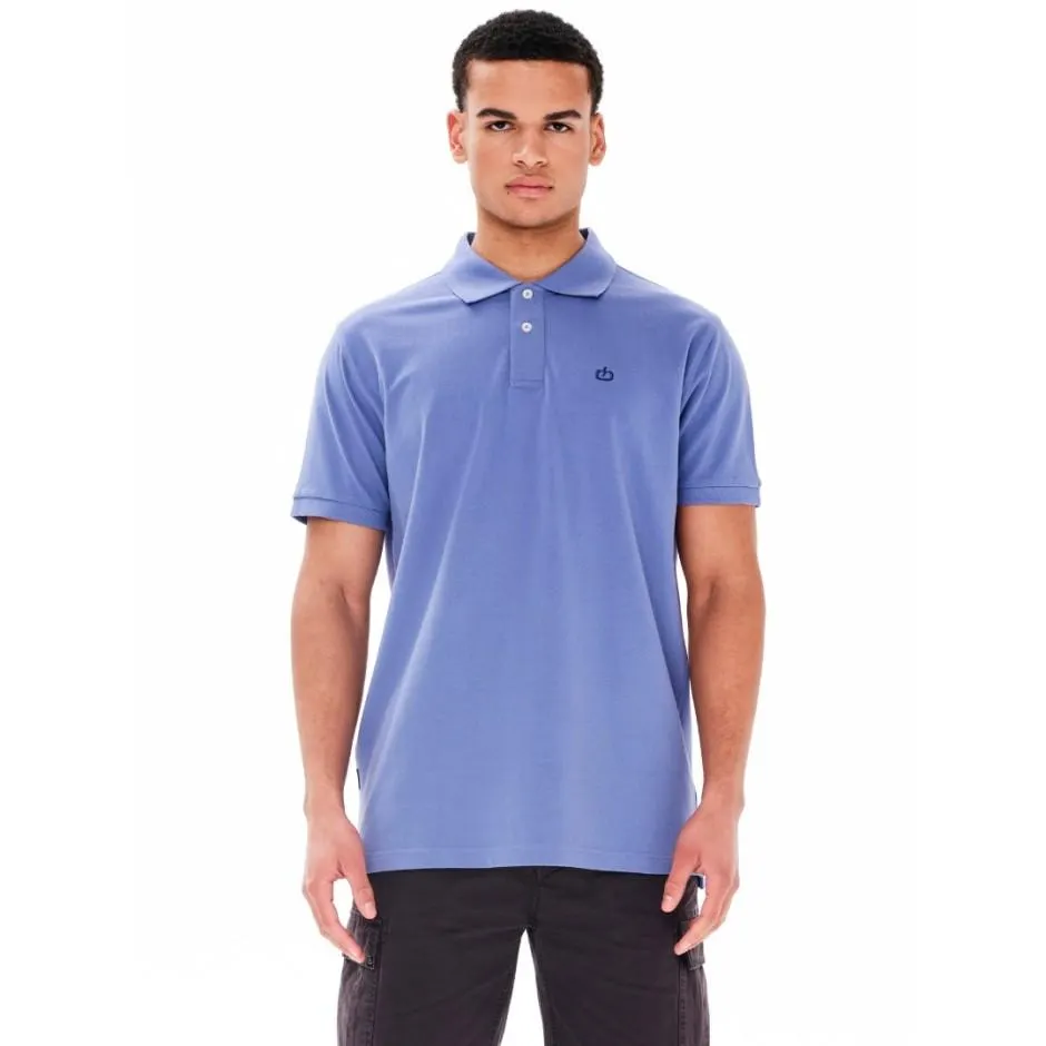 Ανδρική Κοντομάνικη Μπλούζα Πόλο Μωβ - Emerson