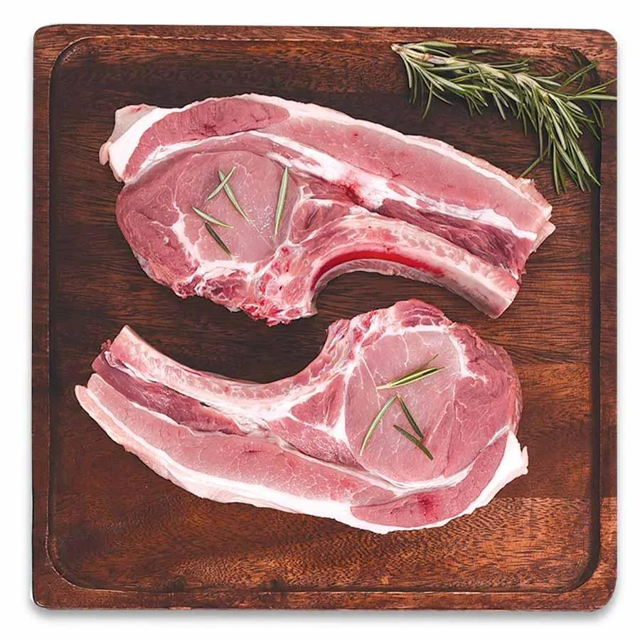 Μπριζόλα Χοιρινή Με Οστό Ελληνική Νωπή