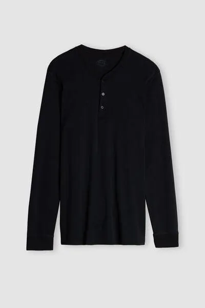 Mπλούζα από Βαμβάκι Supima Interlock