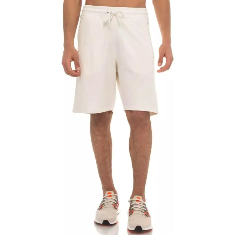 BE:NATION TERRY SHORTS WITH ZIP POCKETS 03312303-2A Εκρού