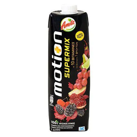 Amita Motion Supermix Φυσικός Χυμός 1lt