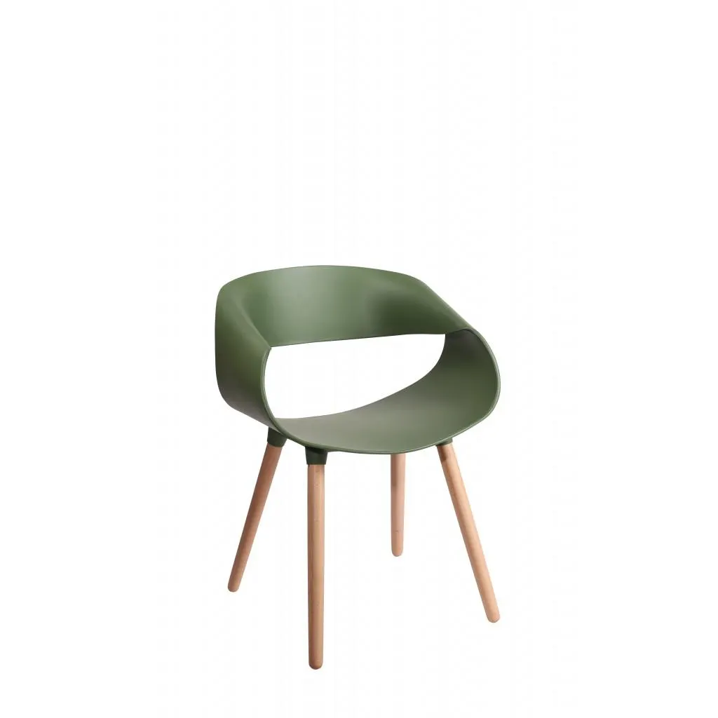 DARCY Πολυθρόνα τραπεζαρίας 51X61X79.5εκ. Πράσινο