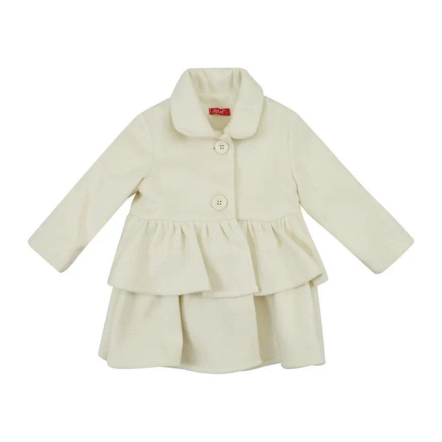 Μπεμπέ χειμερινό παλτό σε εκρού χρώμα -32.5502E