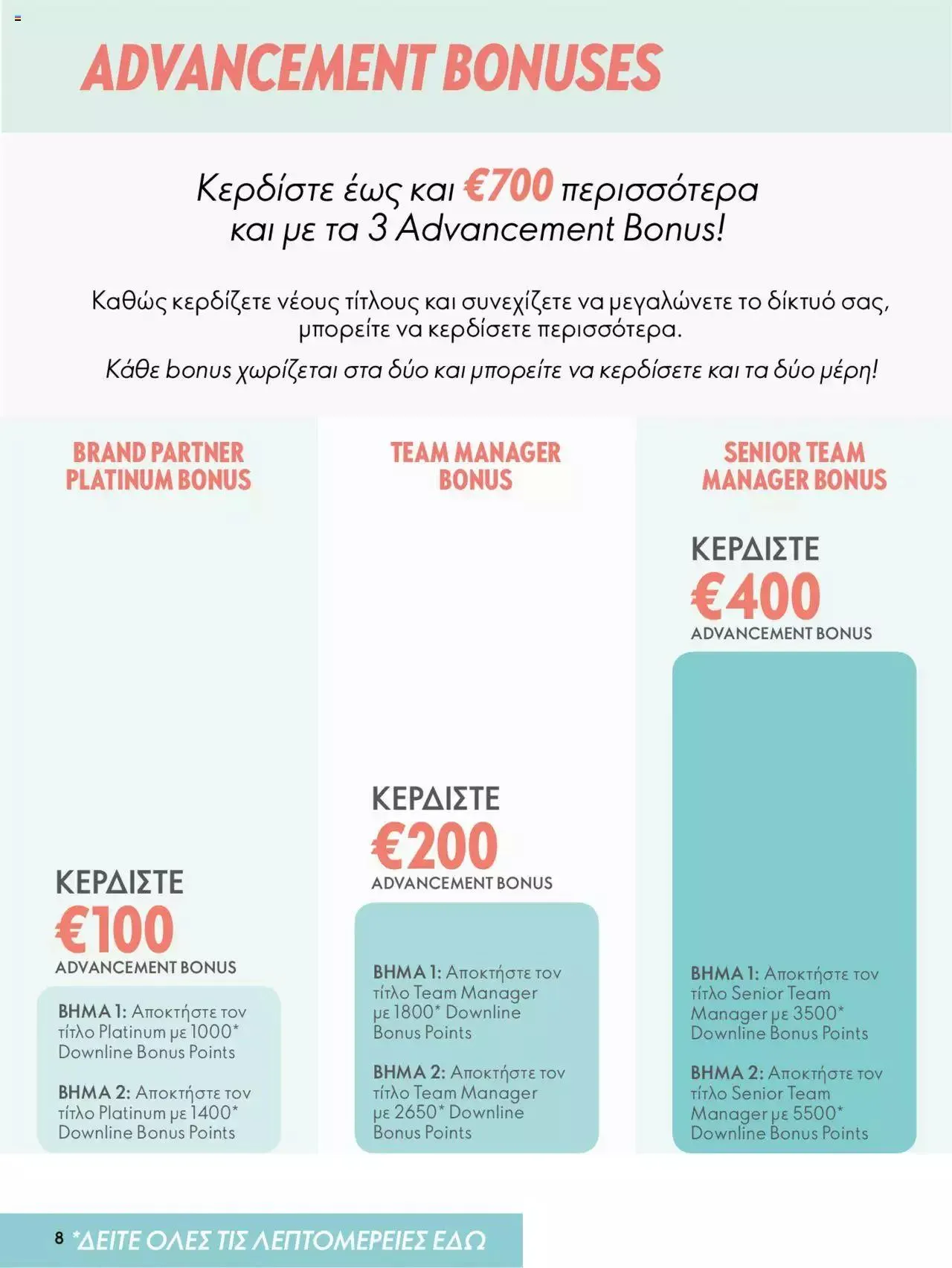 Φυλλάδιο προσφορών Oriflame - Kατάλογος Το Δυναμικό Ξεκίνημα από 1 Μαρτίου έως 31 Δεκεμβρίου 2023 - Σελίδα 8