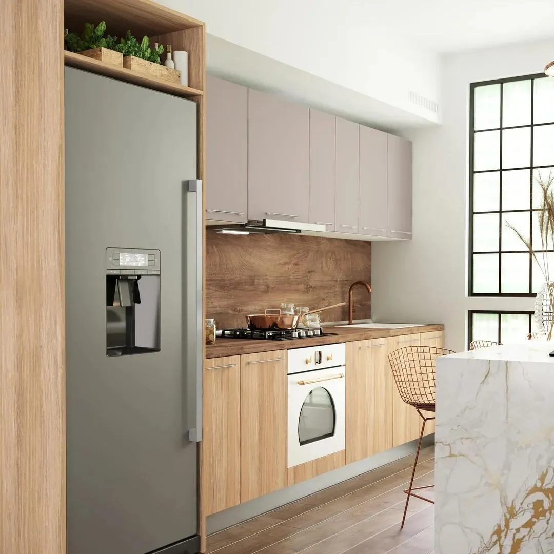 Σύνθεση κουζίνας Olivia στα μέτρα σου Lupus Greige & Terra