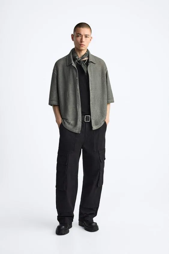 ΠΟΥΚΑΜΙΣΟ ΚΡΟΣΕ ΜΕ ΣΚΙΣΙΜΑΤΑ